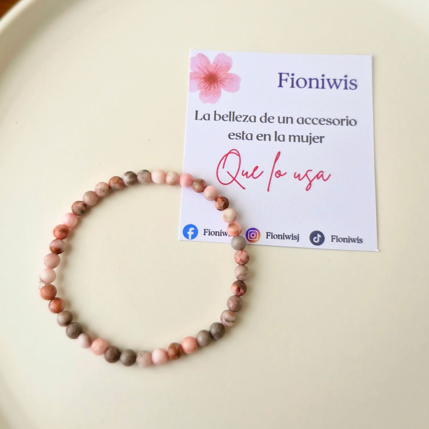 Pulsera Ópalo Rosa