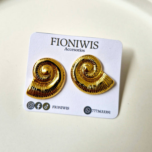 Aretes Caracola