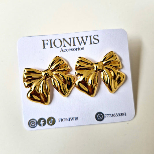 Aretes Moño