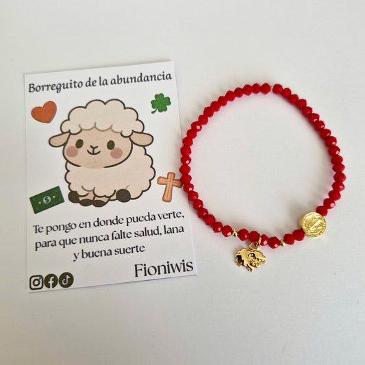 Pulsera Borreguito y San Benito