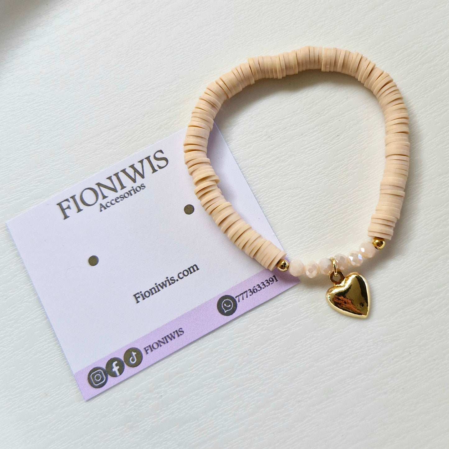 Pulsera de Arcilla Love