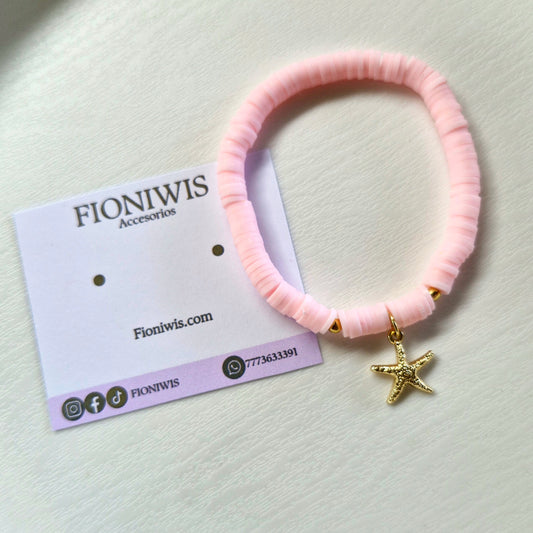 Pulsera Arcilla Estrella de Mar